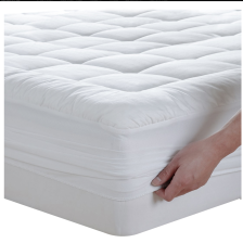 Hotel Quality Cooling Bamboo Mattress Topper 1000gsm
