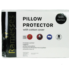Polyester Pillow Protector- Quilted Cotton Cover